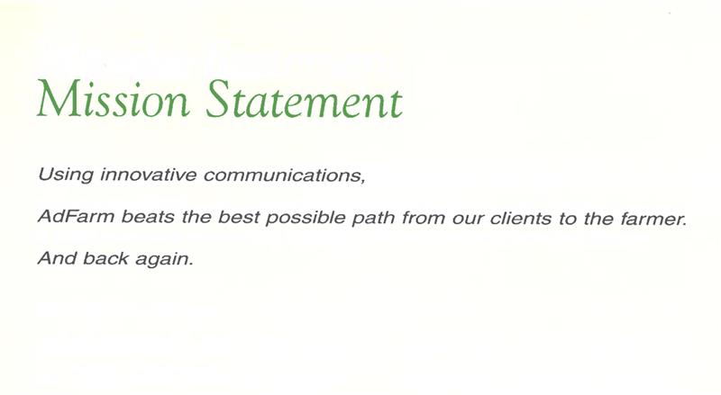 1996 Mission Statement