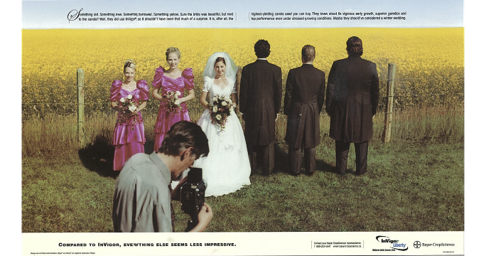 1997 Field Wedding Party