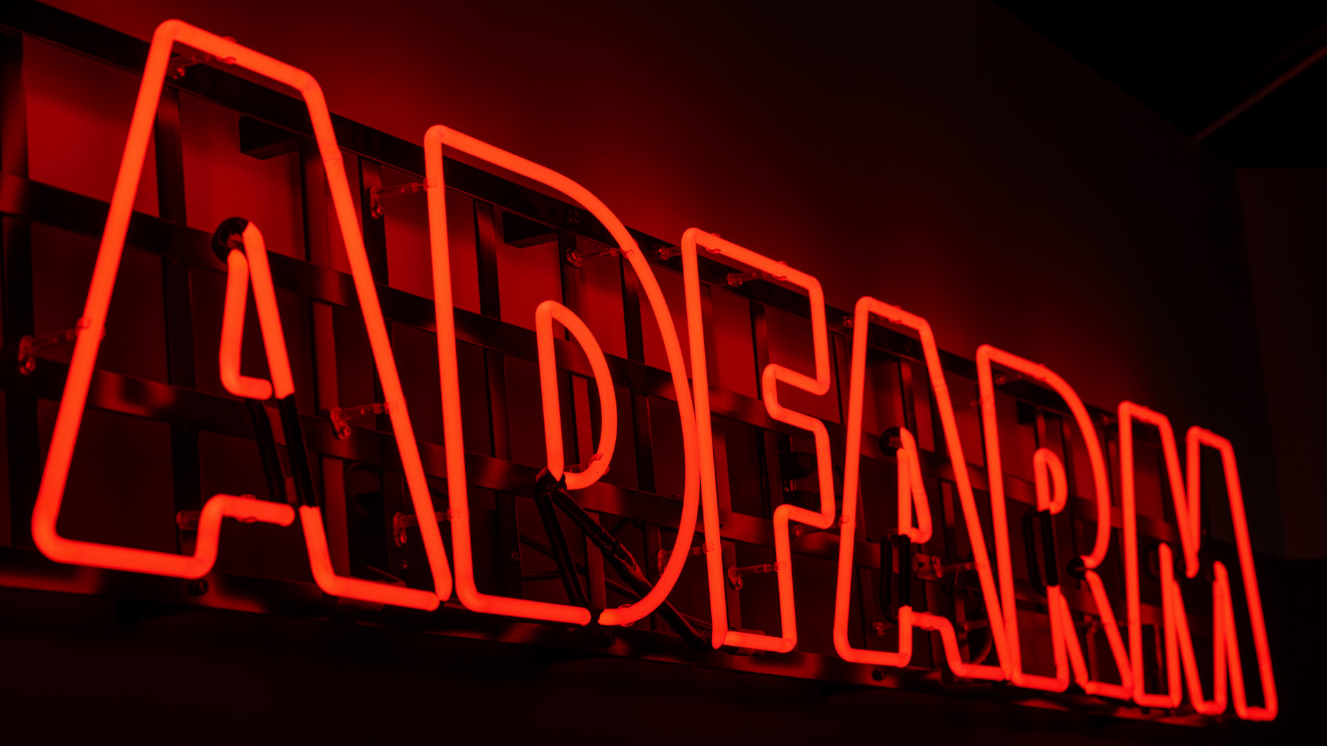 adfarm neon logo